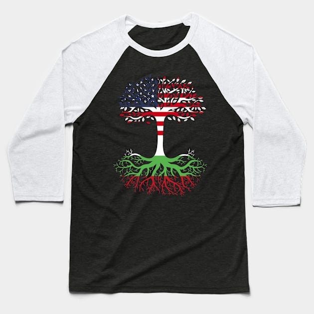 American Grown Bulgaria Roots Bulgaria Flag Baseball T-Shirt by BramCrye